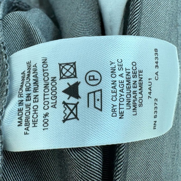 french connection High waist and straight leg grey color Size 8 pants - Picture 5 of 6